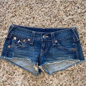 True religion shorts
